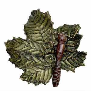 Green leaf ant large brooch unique kitschy insect artisan bug jewelry critter